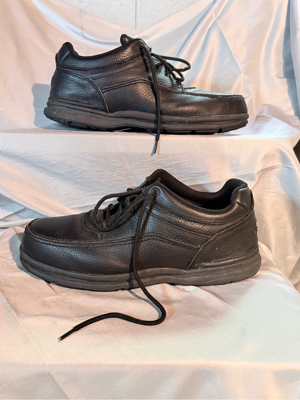 Rockport Works Black Leather Men's US 14 NWT